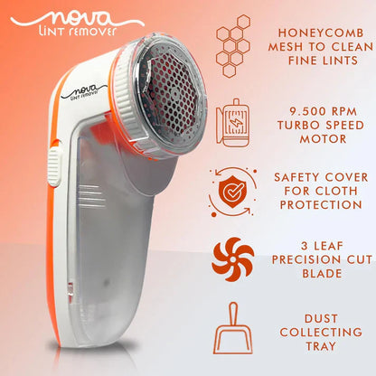 Nova Electric Lint Remover | Fabric Shaver for All Woollen Clothes (sweater, jackets, all type clothes)