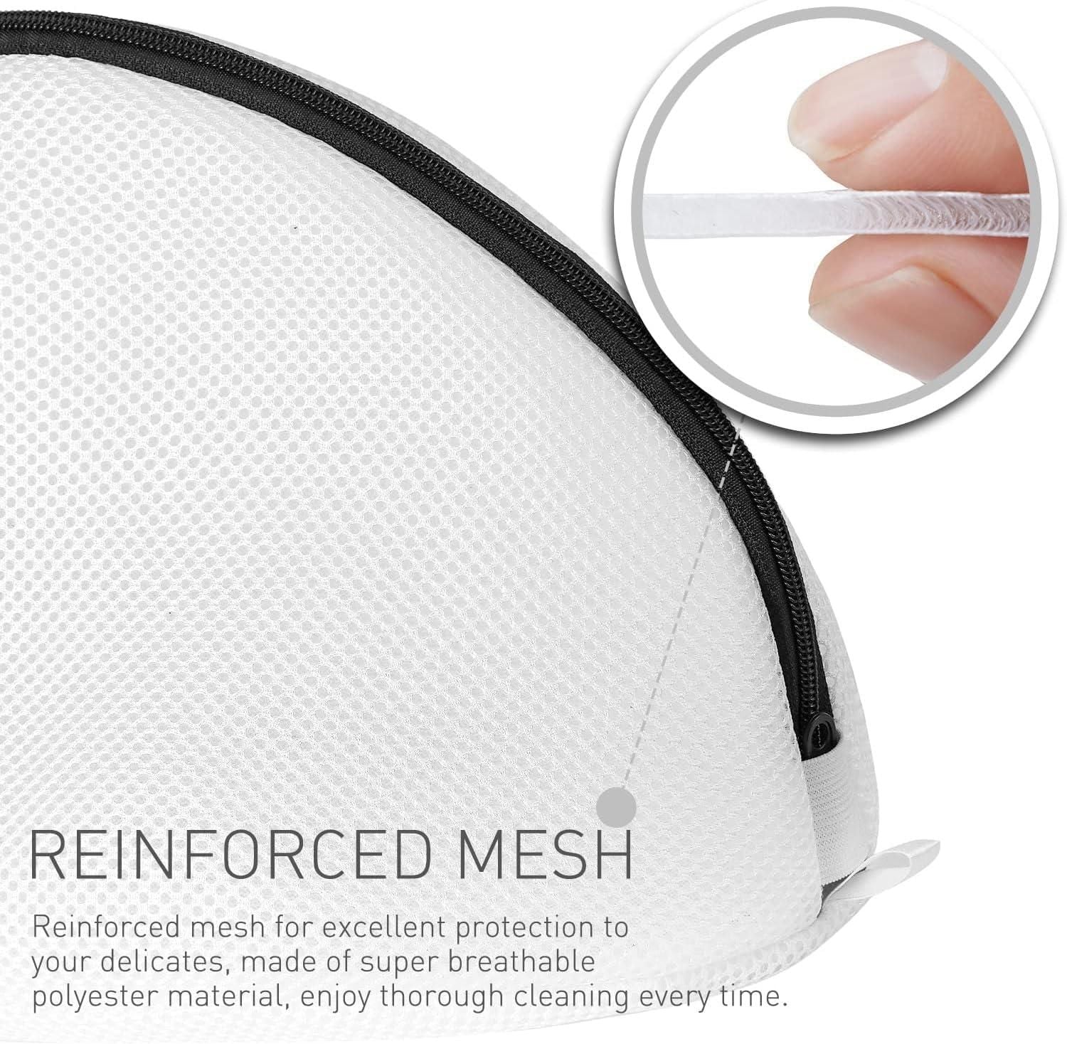 Shoes Wash Bags with Bumper Protectors Mesh Laundry Bag